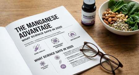 Manganese intake: Why is it beneficial? Benefits of taking manganese supplements for bone health and metabolism