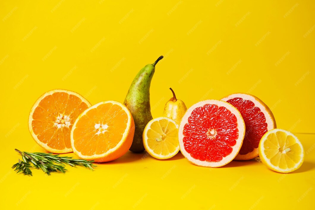 Fresh orange being sliced with juice, showcasing natural Vitamin C content