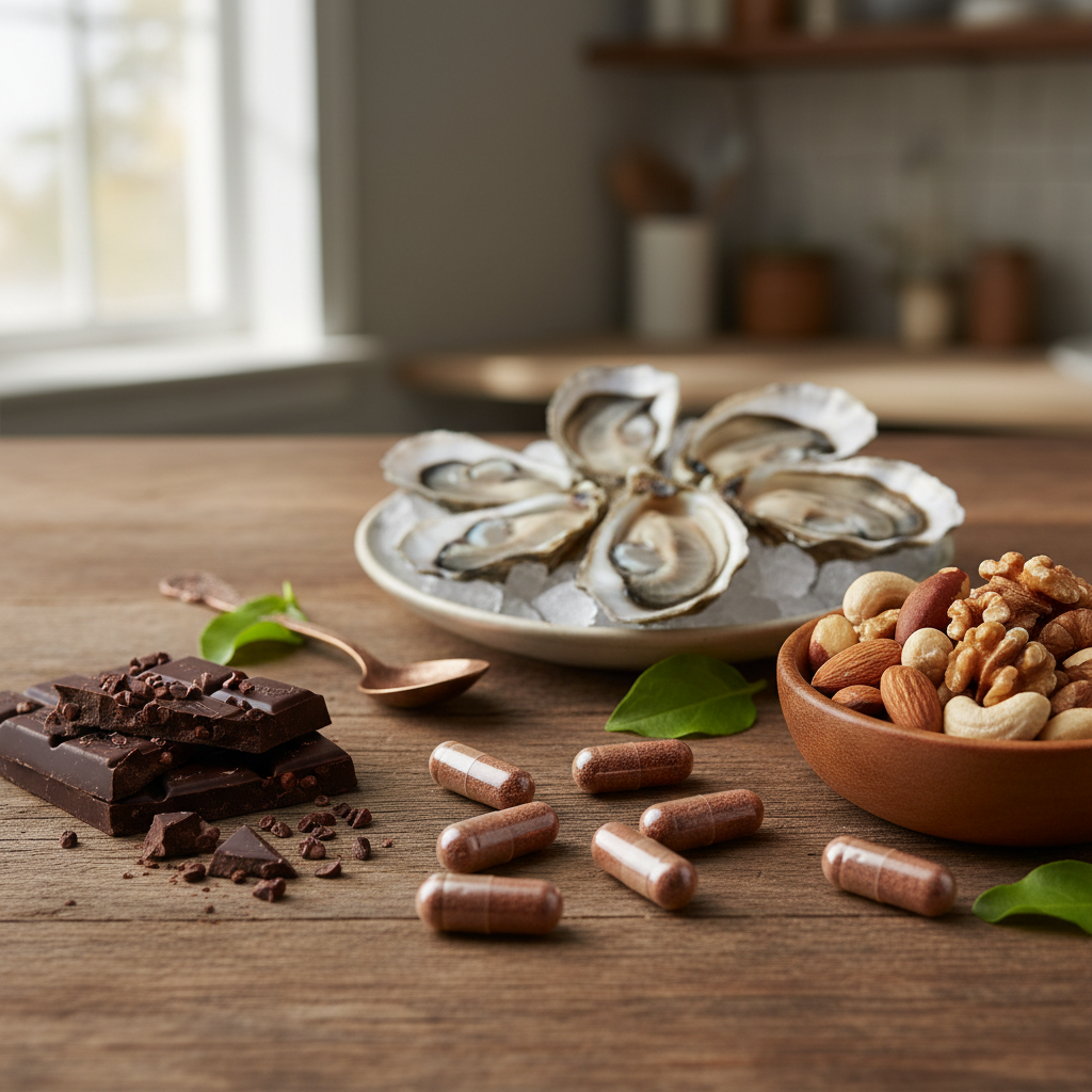 Cooper Supplements on table