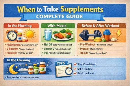 when to take supplements guide and schedule