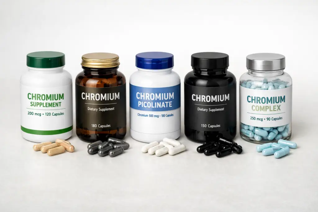 Best Chromium Mineral Supplement chromium-supplement-capsules-comparison